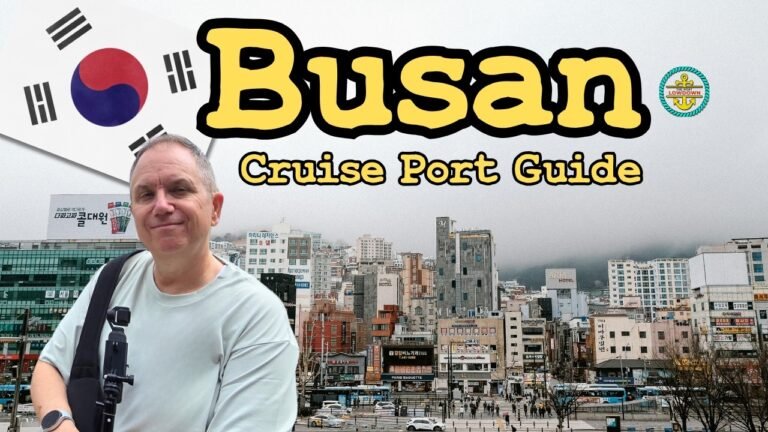 Busan, South Korea Cruise Port Guide for 2026!