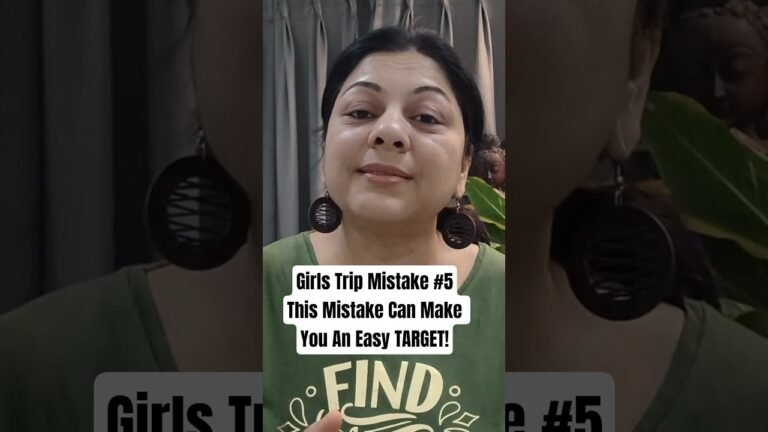 Girls Trip Mistake #5:This Travel Mistake Makes You an Easy Target #travel #scams #safetytips