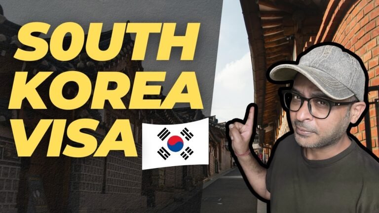 South Korea Tourist Visa for Indians 2026 – Full Process, Documents & Fees