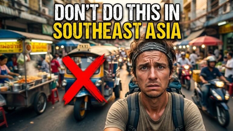 Don’t Do This in Southeast Asia: 10 Fatal Mistakes First-Time Travelers Make Abroad #TravelTips #sea