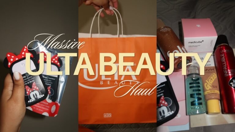 MASSIVE $200 ULTA BEAUTY HAUL || TRAVEL ESSENTIALS