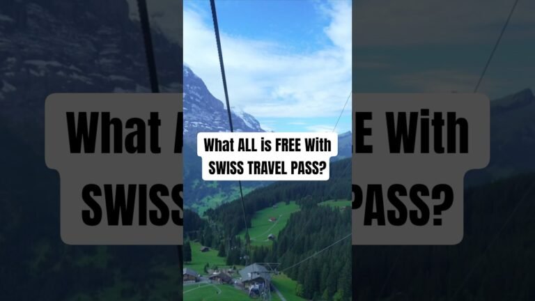 Freebies With Swiss Travel Pass #swisstravelpass