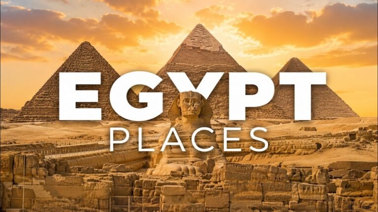 10 Amazing Places to Visit in Egypt | Travel Guide | Pyramids, Nile Cruise & Hidden Gems
