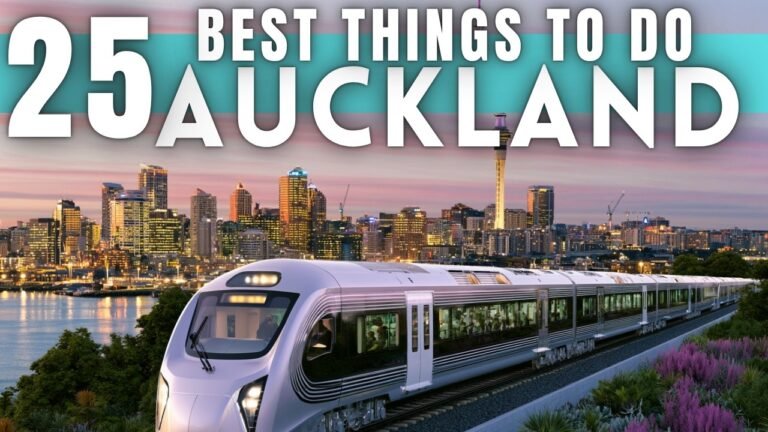 Best Things To Do in Auckland New Zealand 2026 4K
