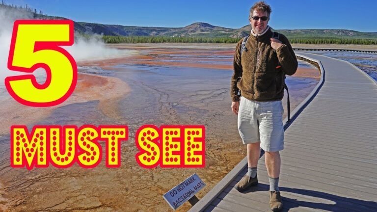 Five “MUST-SEE” PLACES in YELLOWSTONE (#1 is a Surprise!)