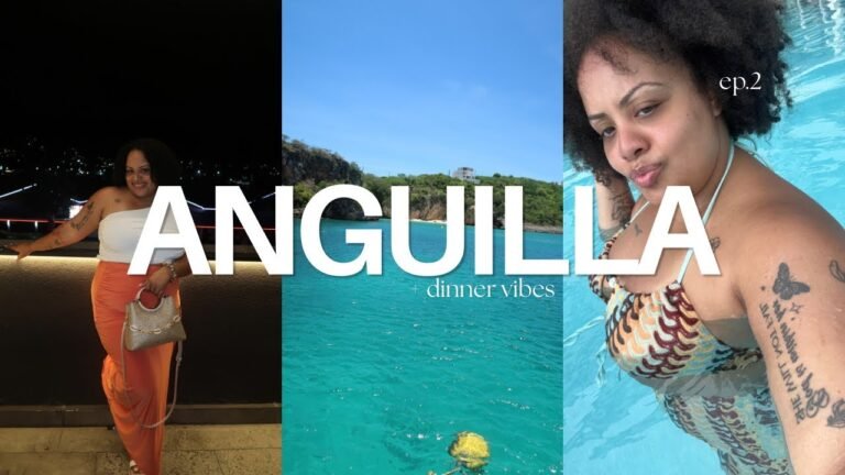 a day in my life as a world traveler | anguilla boat day + dinner || travel vlog