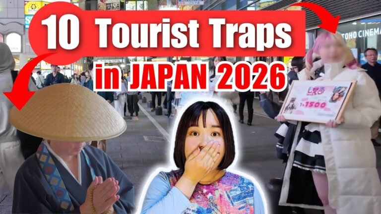 Japan’s 10 NEW Tourist Scams & How to Avoid Them in 2026