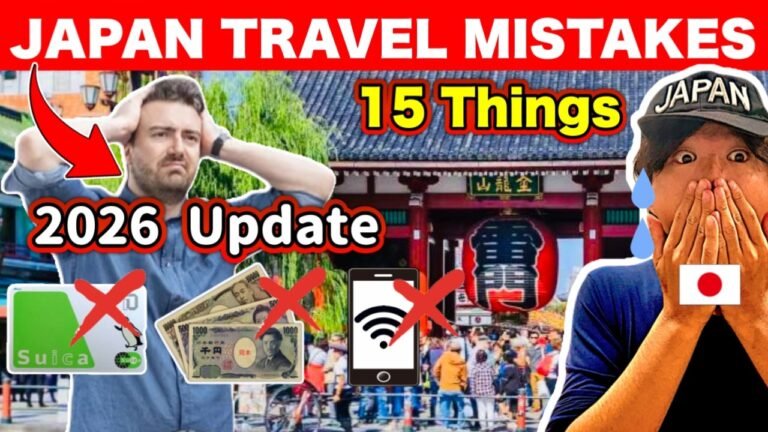 15 Japan Travel Mistakes Tourists Always Make (and how to avoid them) in 2026