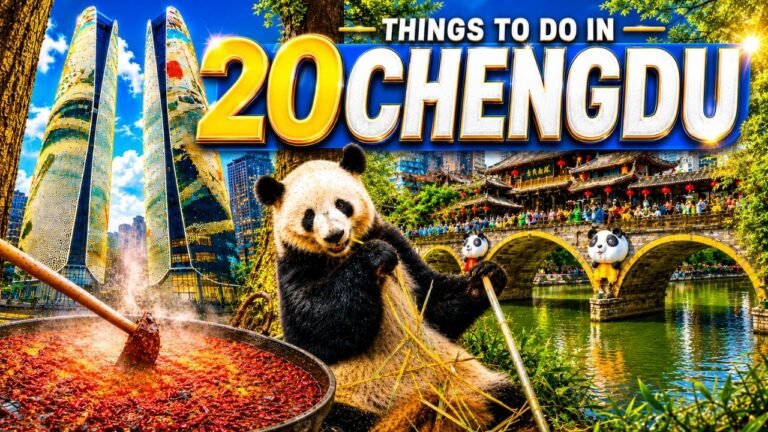Best Things To Do in Chengdu China Travel Guide 2026 4K