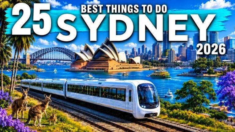 Best Things To Do in Sydney Australia 2026 4k