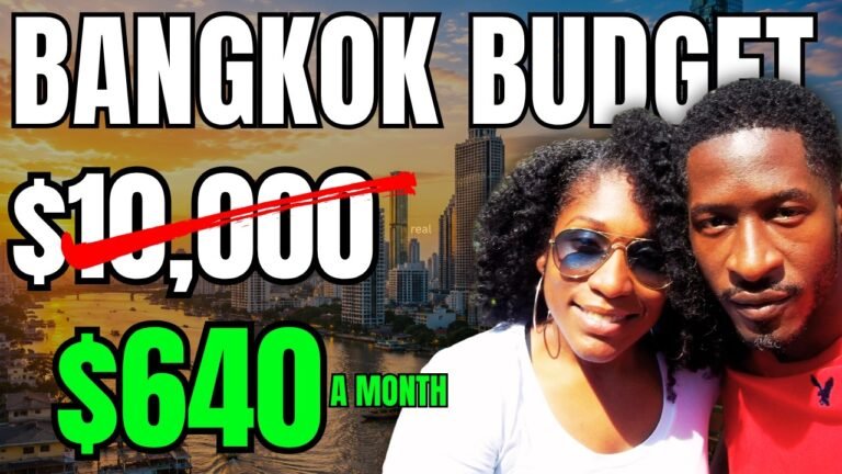 What Living in Bangkok ACTUALLY Costs After 6 Months| Every Dollar We Spent