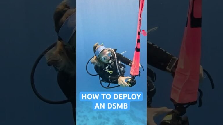 How To Deploy A Surface Marker Bouy | Scuba Diving Skills