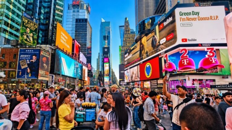 You Won’t Believe Times Square This Summer! ☀️⚽ Last FIFA Week & Stunning NYC Sunset Walk