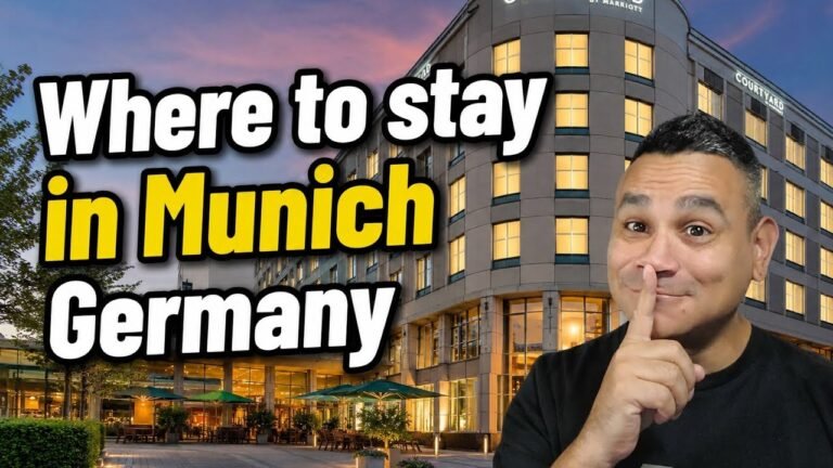 Munich Germany Courtyard by Marriot Hotel Review
