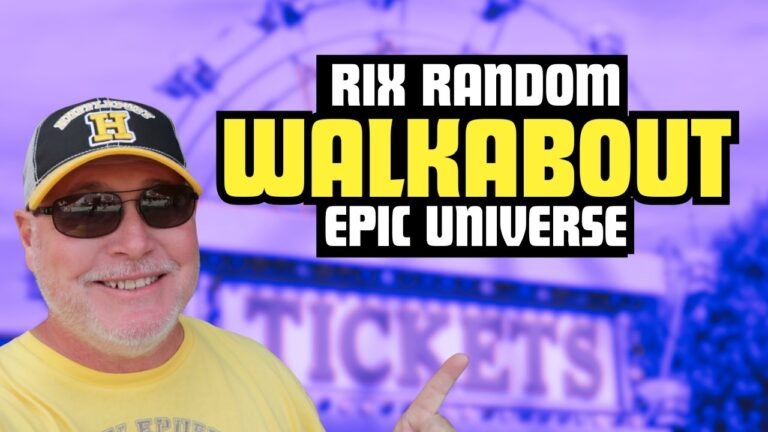Epic Universe Midweek Walkabout