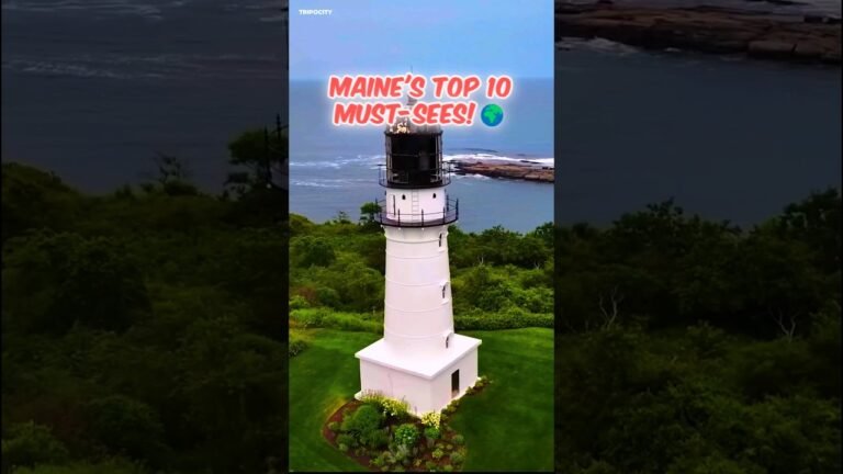 Top 10 Things to Do in Maine! Ultimate Maine Travel Guide #shorts #maine