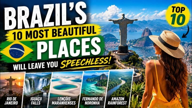 Brazil’s 10 Most Beautiful Places Will Leave You Speechless