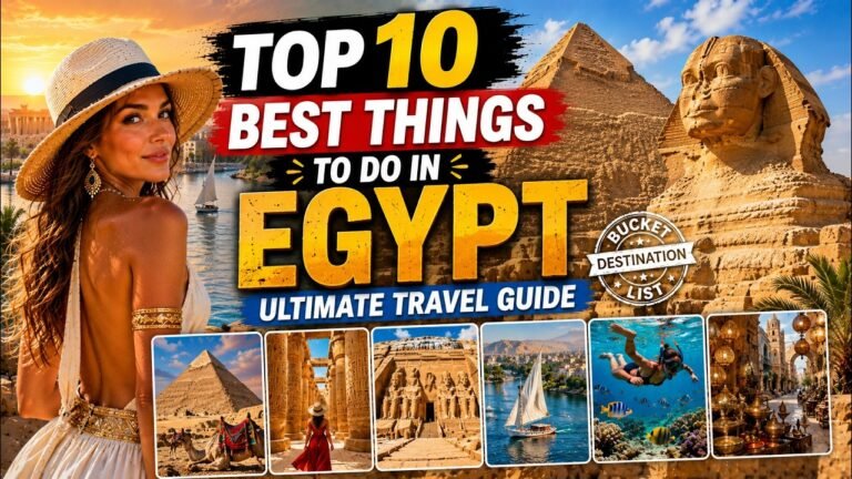 Top 10 Best Things to Do in Egypt | Ultimate Travel Guide