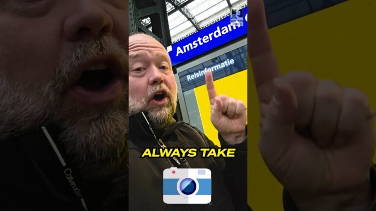 Take a Picture of The Train Station Sign to Keep Your Camera Roll Under Control  #travel