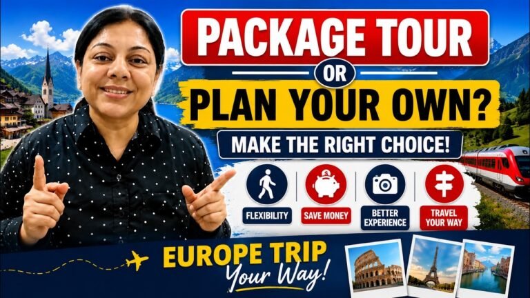 Planning Your First Europe Trip? Watch This Before Booking a Package Tour! #europetravel