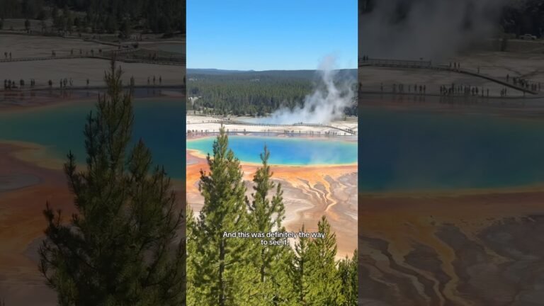 Your quick guide to Yellowstone National Park!