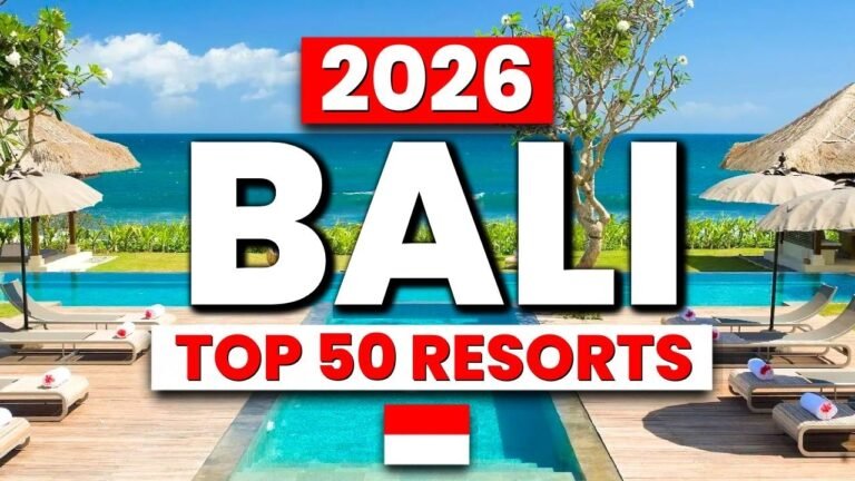 Top 50 Luxury Resorts in Bali, Indonesia (2026)