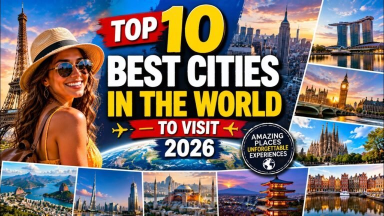 Top 10 Best Cities to Visit in the World (2026 Travel Guide)