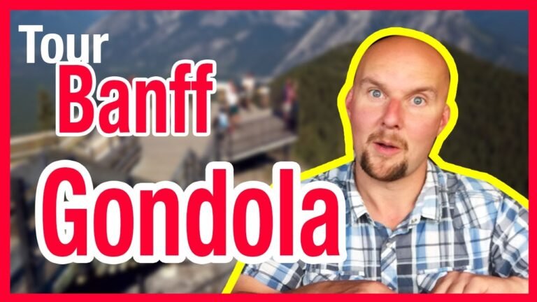 BANFF GONDOLA – Sulphur Mountain Gandola – Travel Alberta – LIVE (english subtitle)