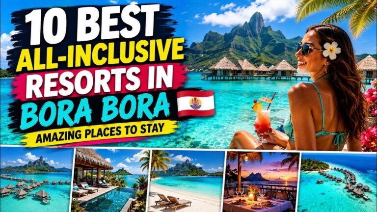 Bora Bora Bliss: The Top 10 Best All-Inclusive Resorts for Ultimate Tropical Getaways