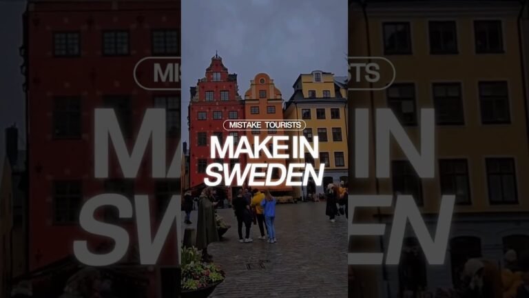 Don’t Mess Up in Sweden!! Or they will get you!