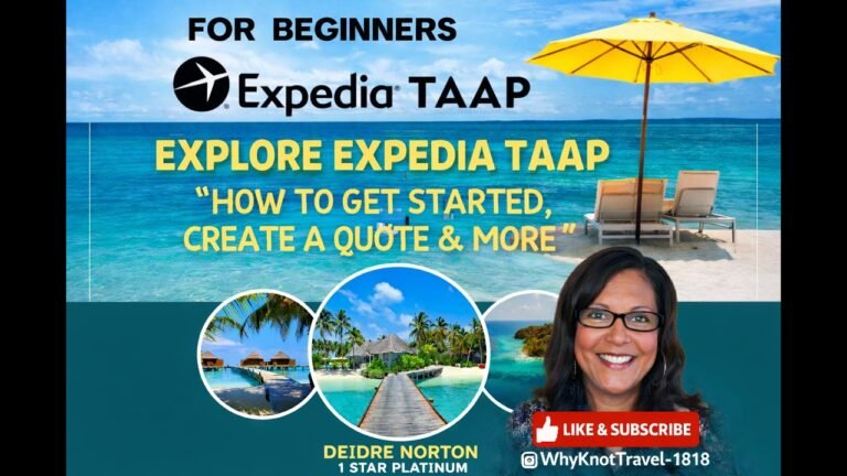 Expedia TAAP for Beginners | How to Get Started & Create Your First Quote