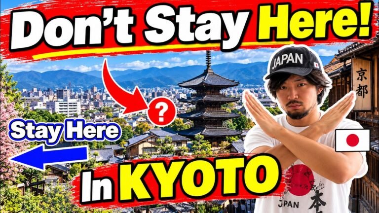 Where to Stay in Kyoto Japan: 6 Best Areas + How to Book Hotels – Don’t make THIS mistake! | 2026