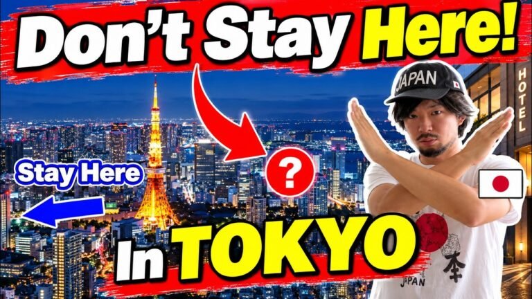 Where to Stay in Tokyo Japan: 7 Best Areas + How to Book Hotels – Don’t make THIS mistake