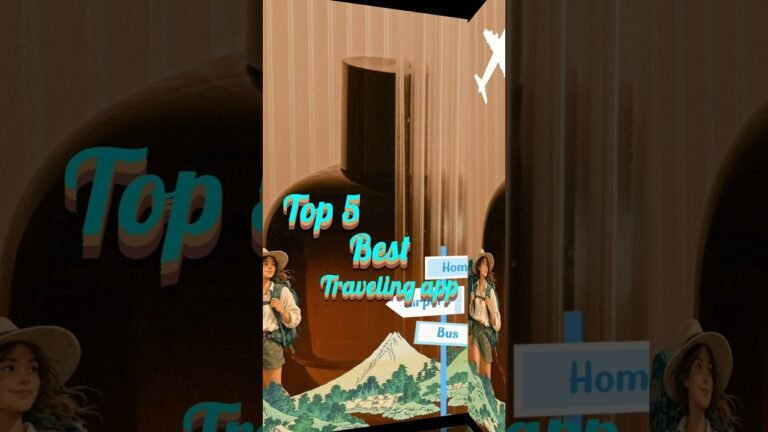 Best travel app || top 5 best travel app || best travelling app 2026 || #travel #traveling #shorts