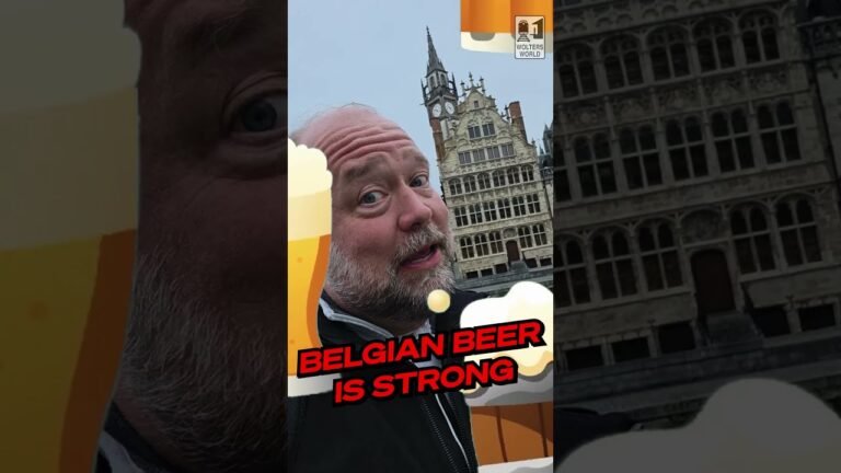 Don’t Mess with The Beer in Belgium, its STRONG!