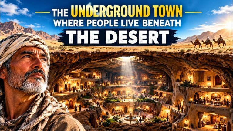 The Underground Town Where People Live Beneath the Desert