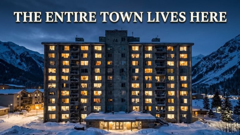 The Town Where Everyone Lives in One Building