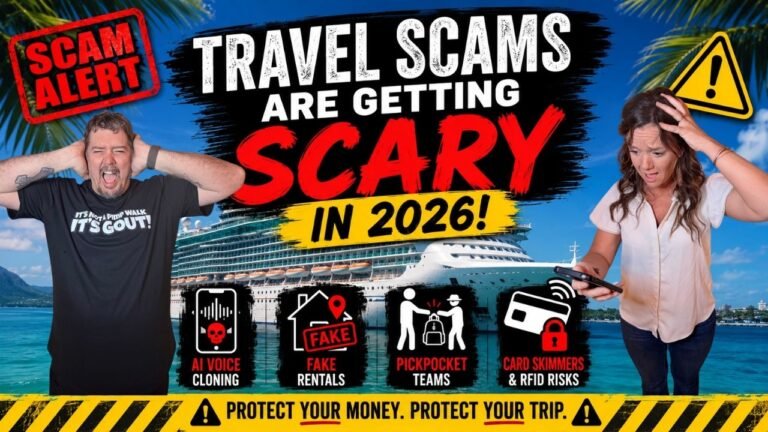 Travel Scams Are Getting SCARY in 2026  AI Voice Cloning, Pickpockets & Fake Vacation Rentals
