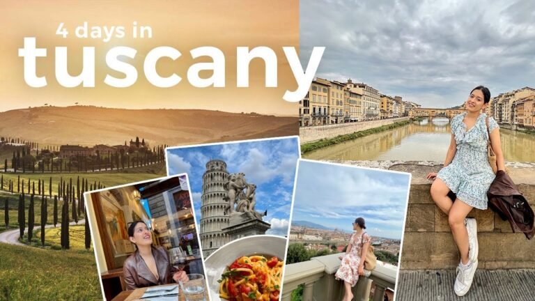 TUSCANY ITALY: Pisa, Florence & Tuscany! | VINEYARDS, PASTA MAKING, WINE TASTING & MORE!