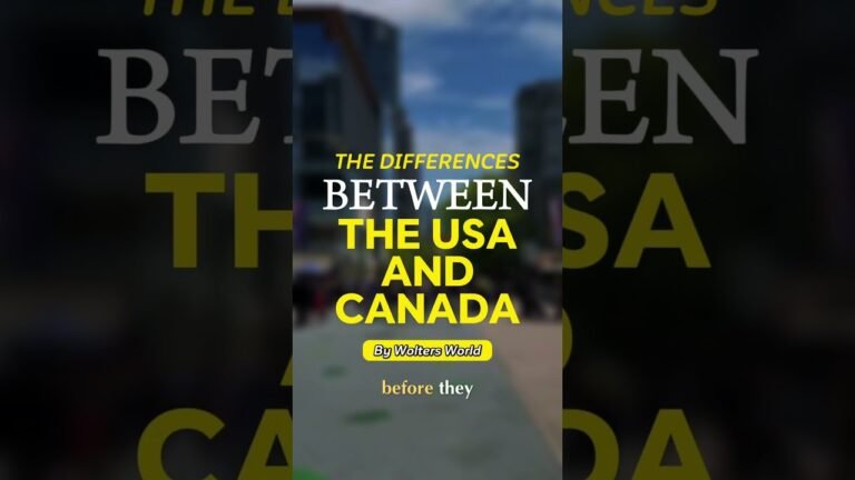 Are The US & Canada the Same?