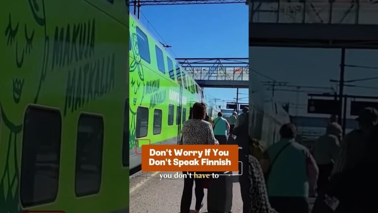 Shhh!!! Don’t talk on Finnish Trains! #finland