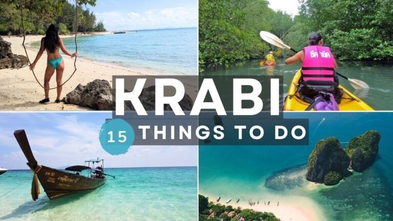15 Best Things to Do in Krabi, Thailand – 4K Krabi Travel Guide