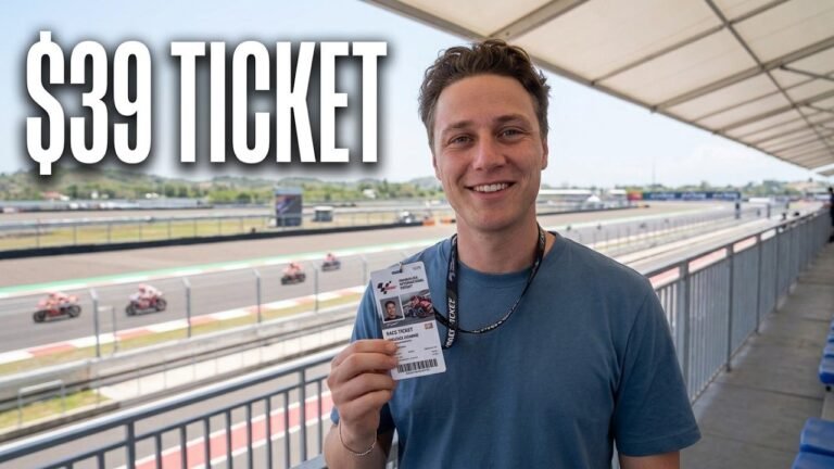 I flew to the CHEAPEST MotoGP race…
