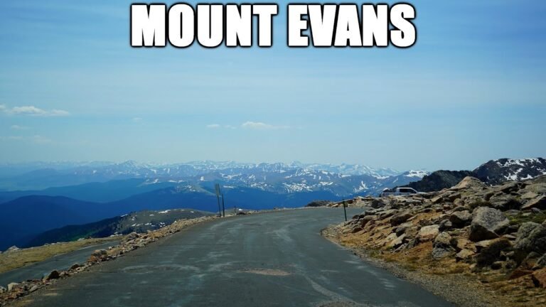 Driving Down Mount Evans in Colorado | North America’s Highest Paved Road (14,130 Feet)