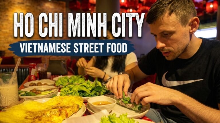 Day 1 Vietnam | Authentic Vietnamese street food in Saigon