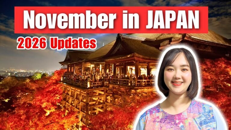 Japan in November 2026: 8 Things to Know | Weather, What to Wear & Fall Foliage