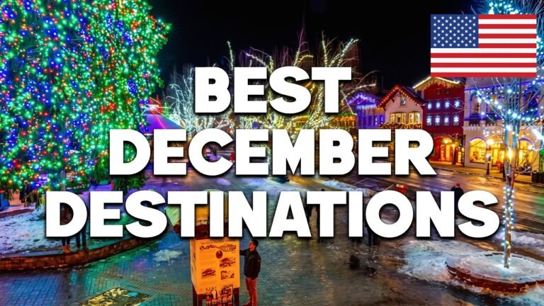 Top 10 Best December Destinations in America | Travel Guide
