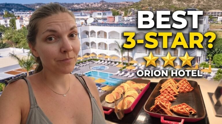 Inside the Orion Hotel: Is This the Best 3-Star Stay in Faliraki, Rhodes?