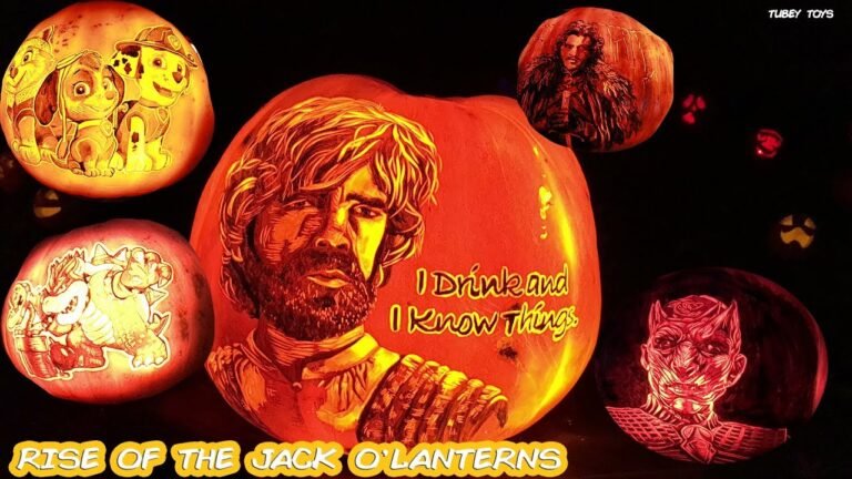 Rise of the Jack o’Lanterns Old Westbury Gardens, New York Hand Carved Pumpkin Halloween Trail