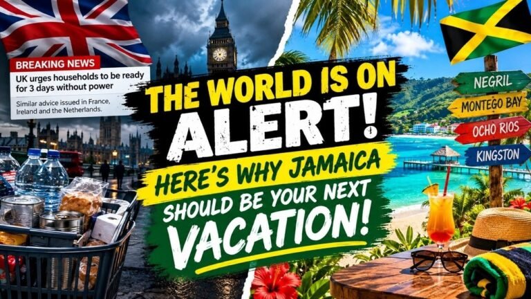 The World Is Preparing for 3 Days Without Power… Jamaica Is Calling!